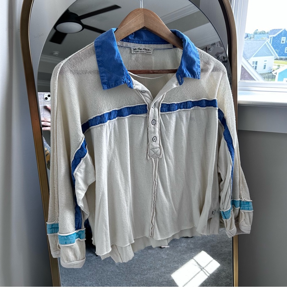 We the free beach polo XS